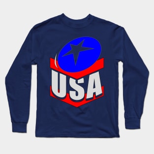 Ultimate Frisbee Flying Disc Sport Inspired Long Sleeve T-Shirt